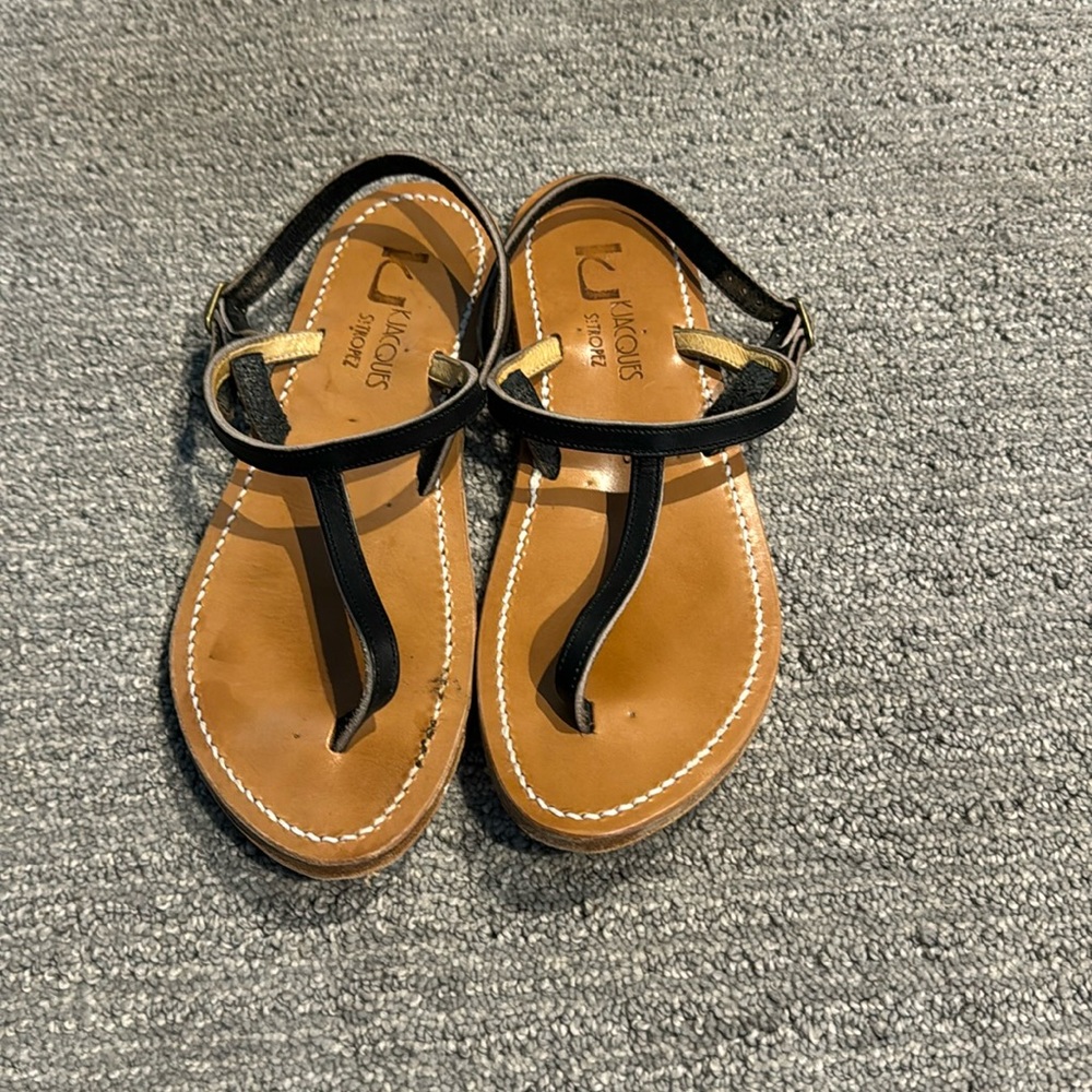 K Jacques St. Tropez Sandals size 8 (39)